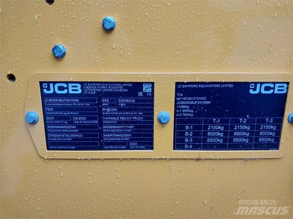JCB 532-60 AGRI 伸縮臂操作車