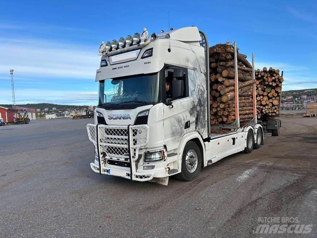 Scania R 650 木材貨車