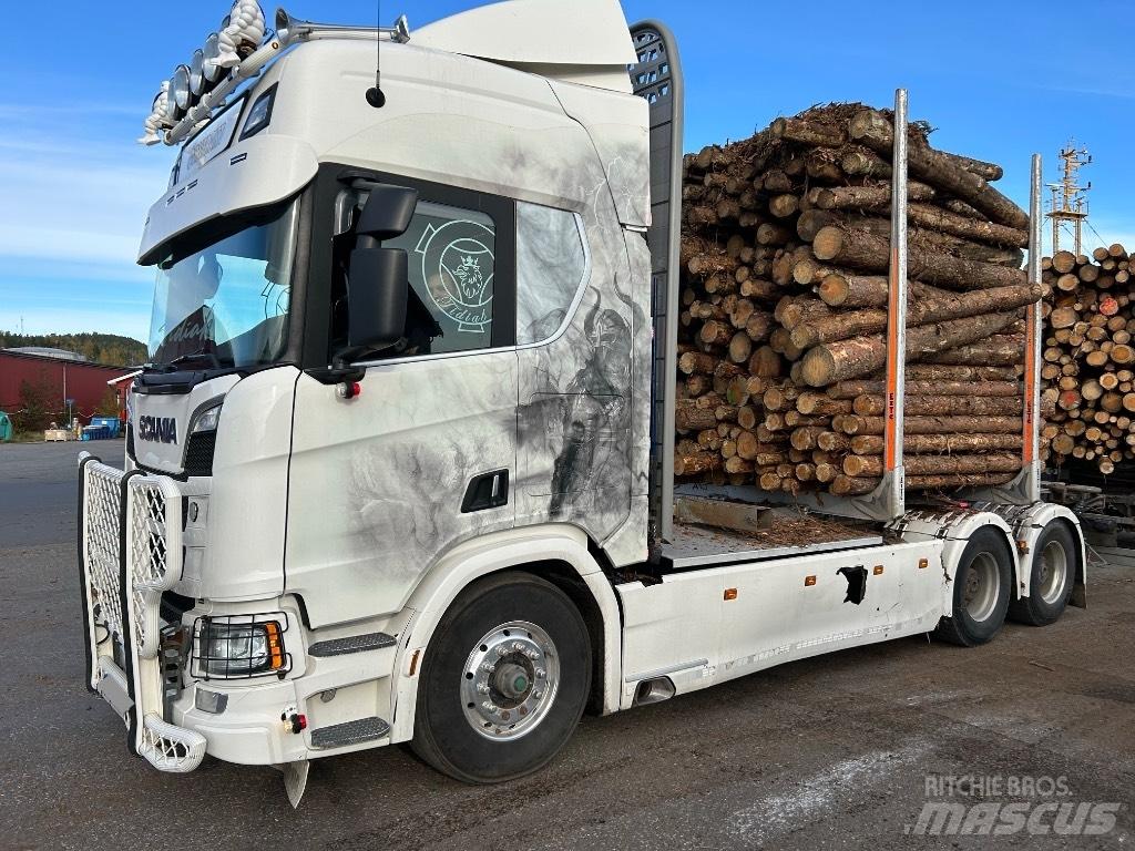 Scania R 650 木材貨車