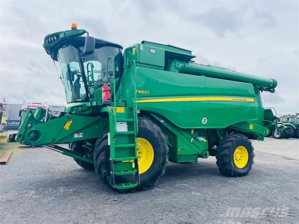 John Deere T660 i 聯合收穫機