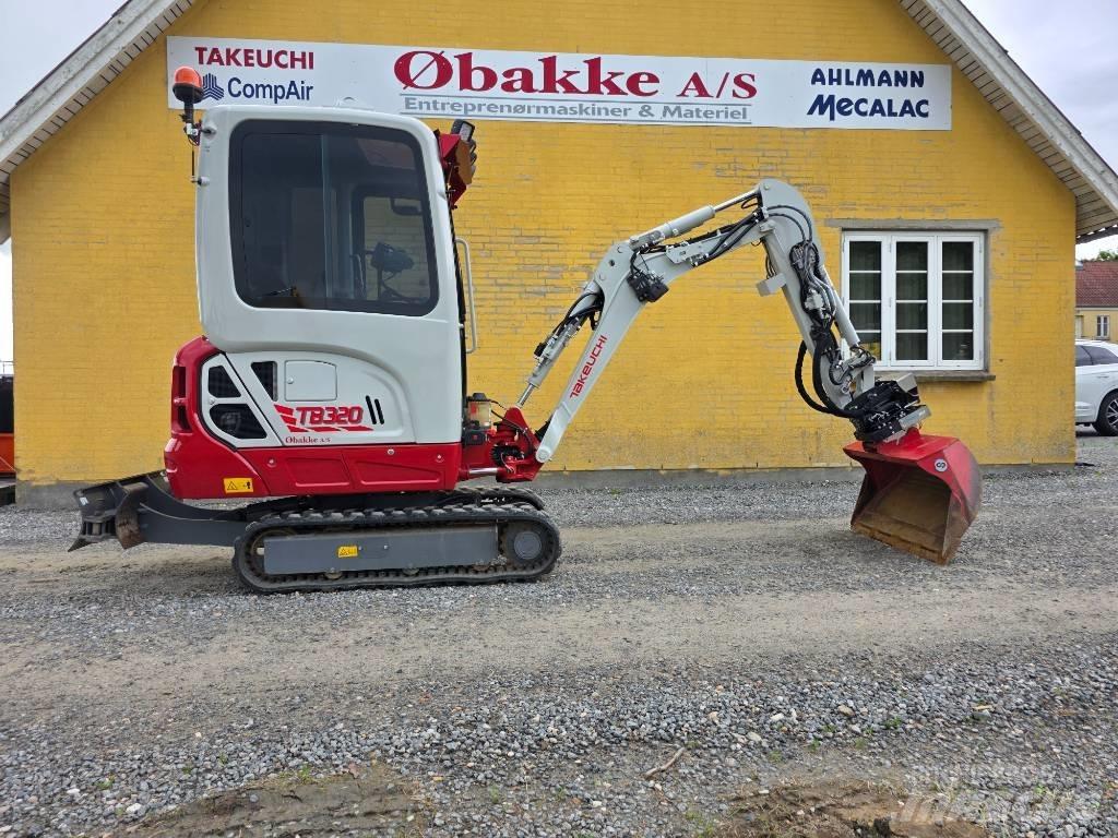 Takeuchi TB 320 小型挖土機/掘鑿機<7t(小型挖掘機)