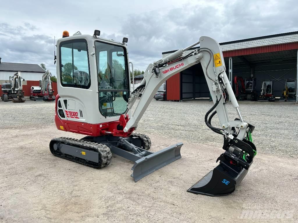 Takeuchi TB320 小型挖土機/掘鑿機<7t(小型挖掘機)