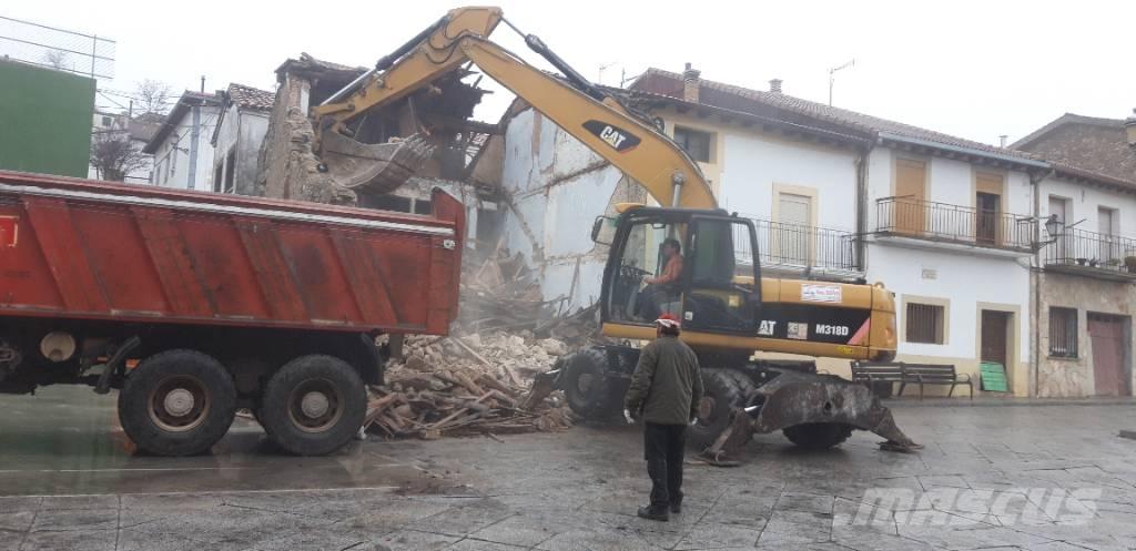 CAT M318d 旋轉式挖土機/掘鑿機/挖掘機