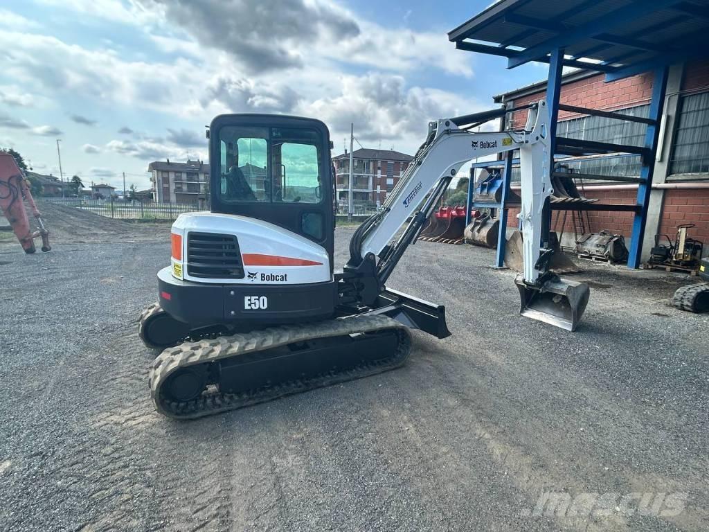 Bobcat E 50 小型挖土機/掘鑿機<7t(小型挖掘機)