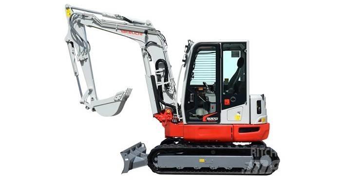 Takeuchi TB257FR 小型挖土機/掘鑿機<7t(小型挖掘機)