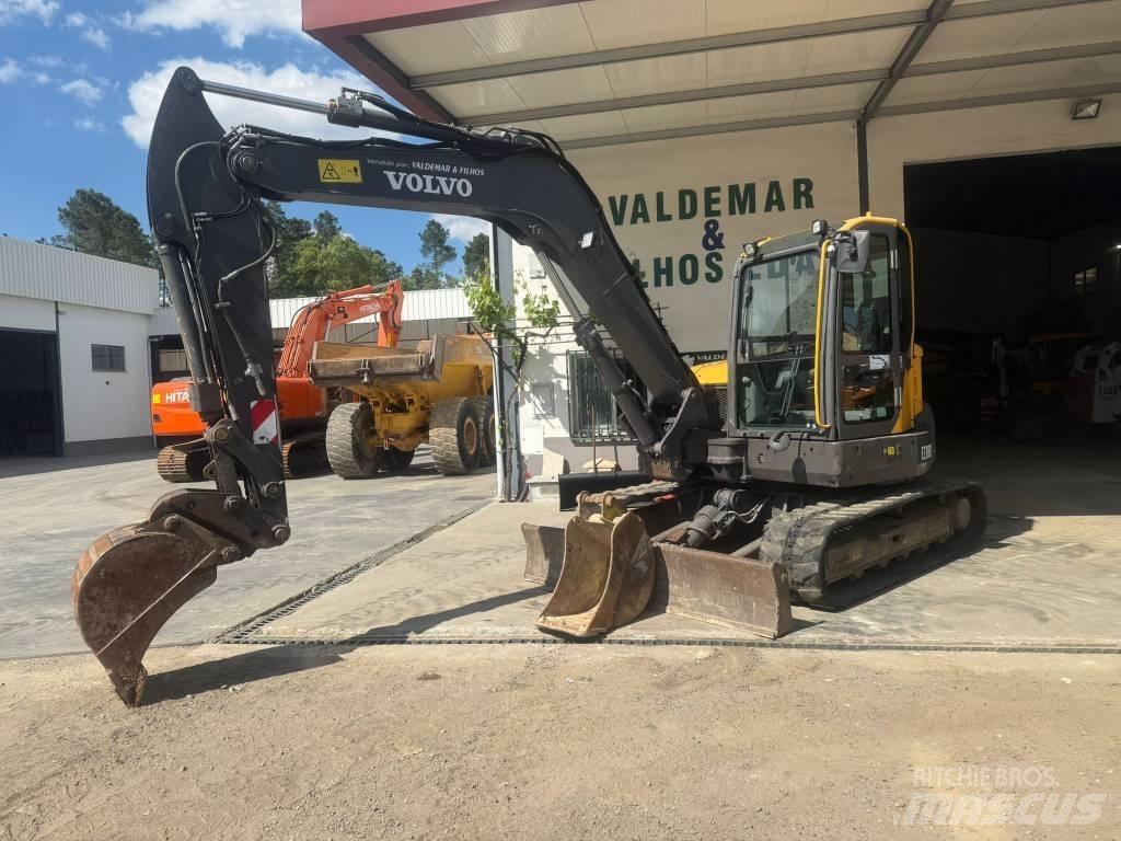 Volvo ECR 88 D, ECR88 中型挖土機/掘鑿機/挖掘機 7t-12t