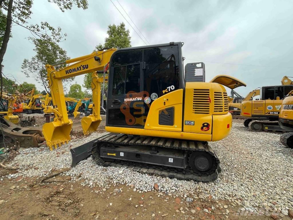 Komatsu PC 70 中型挖土機/掘鑿機/挖掘機 7t-12t