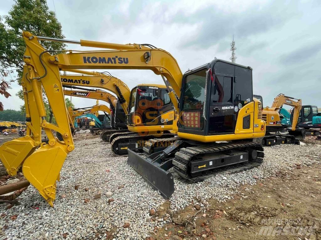 Komatsu PC 70 中型挖土機/掘鑿機/挖掘機 7t-12t