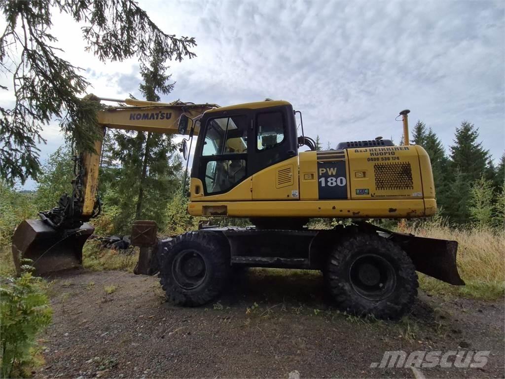 Komatsu PW180 ES-7 旋轉式挖土機/掘鑿機/挖掘機