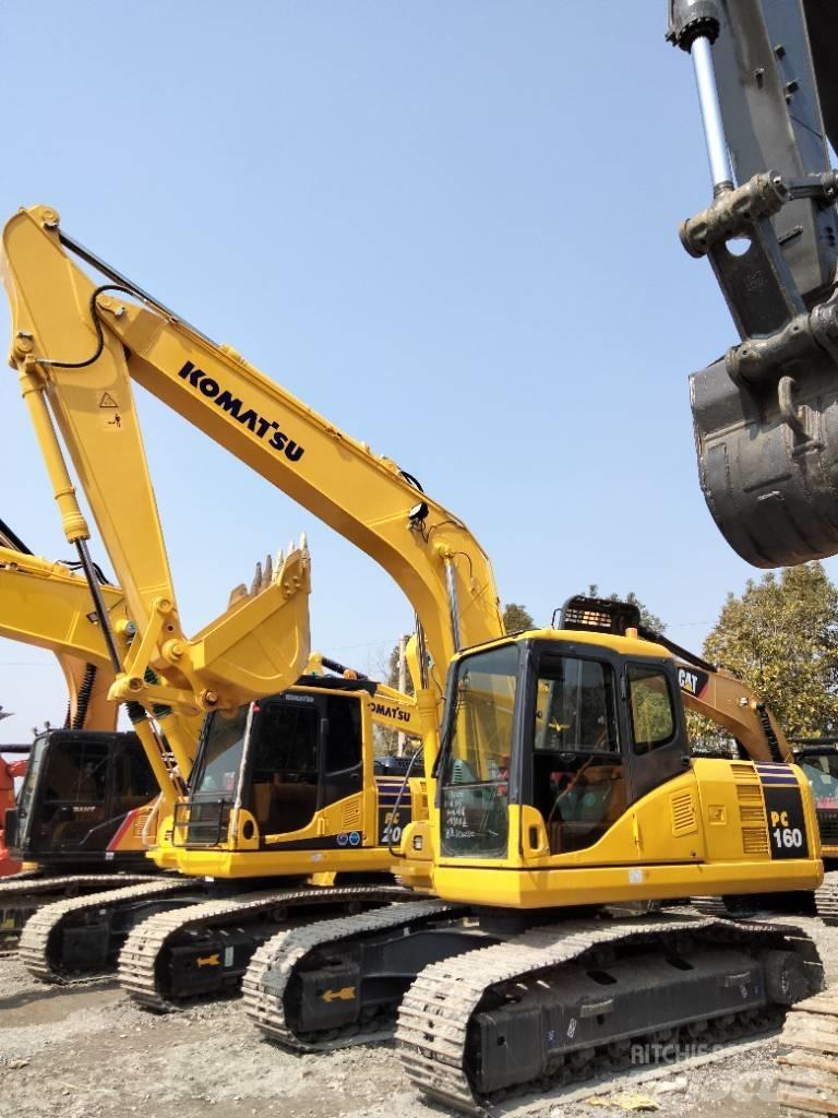 Komatsu PC 160 中型挖土機/掘鑿機/挖掘機 7t-12t