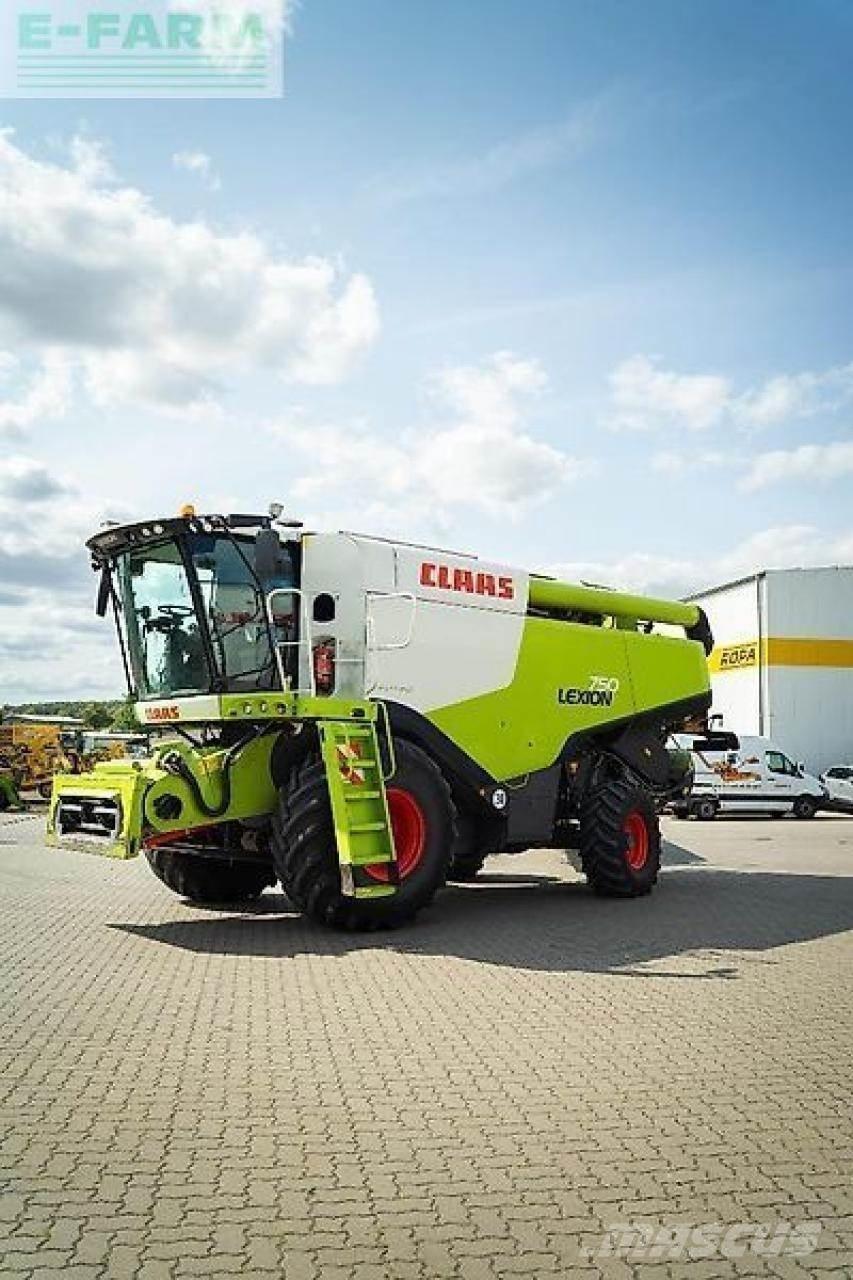 CLAAS lexion 750 聯合收穫機