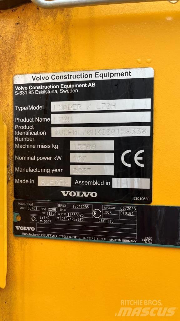 Volvo L70H 輪胎式裝載機