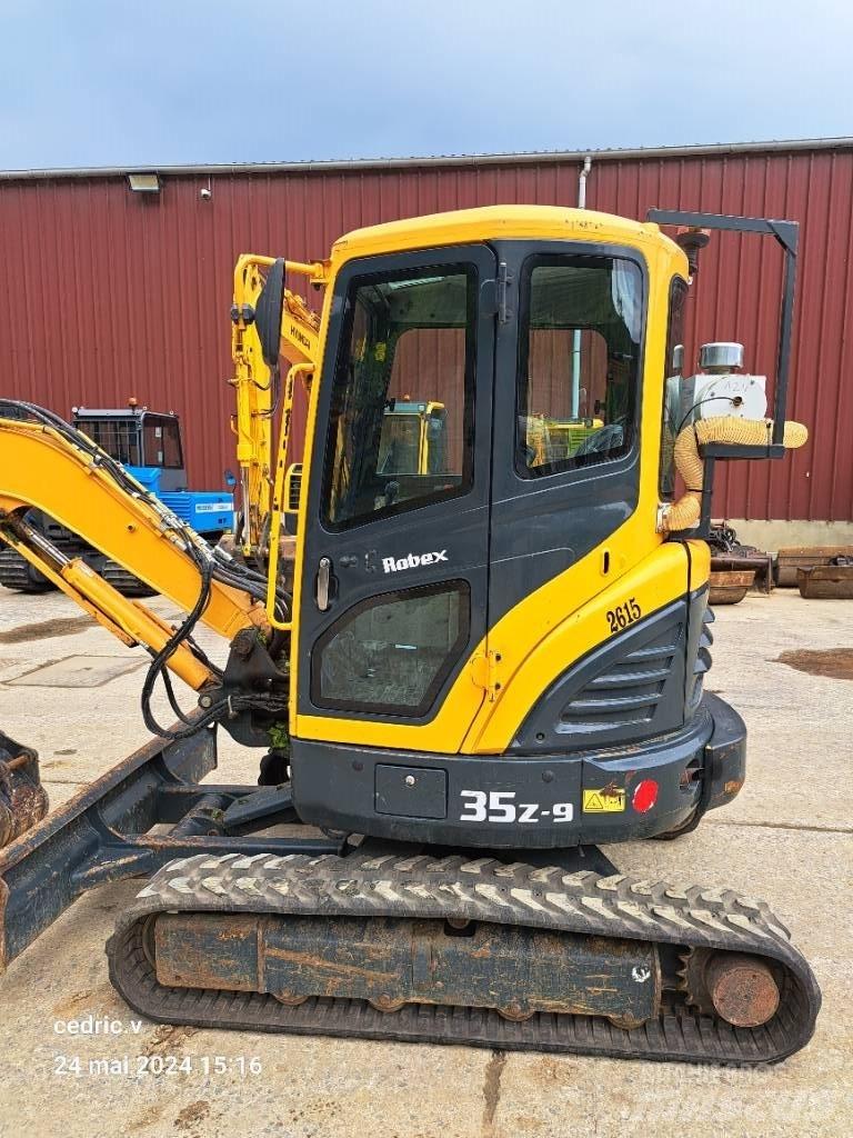 Hyundai R35Z-9 小型挖土機/掘鑿機<7t(小型挖掘機)