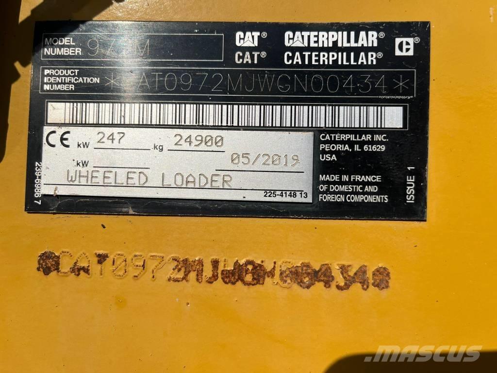 CAT 972 M 輪胎式裝載機
