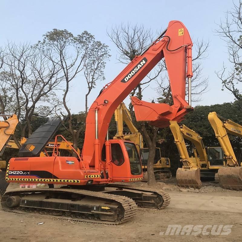 Doosan dh220lc-7 履帶式 挖土機/掘鑿機/挖掘機