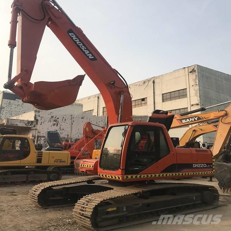 Doosan dh220lc-7 履帶式 挖土機/掘鑿機/挖掘機