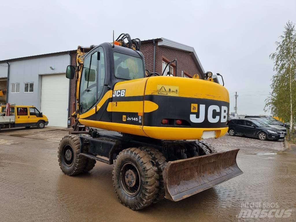 JCB JS 145 W 旋轉式挖土機/掘鑿機/挖掘機