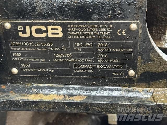 JCB 19 C-1 小型挖土機/掘鑿機<7t(小型挖掘機)