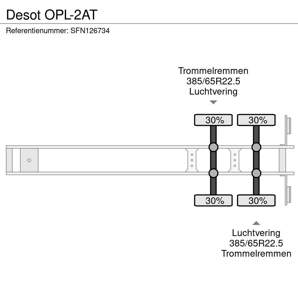 Desot OPL-2AT 箱體半拖車