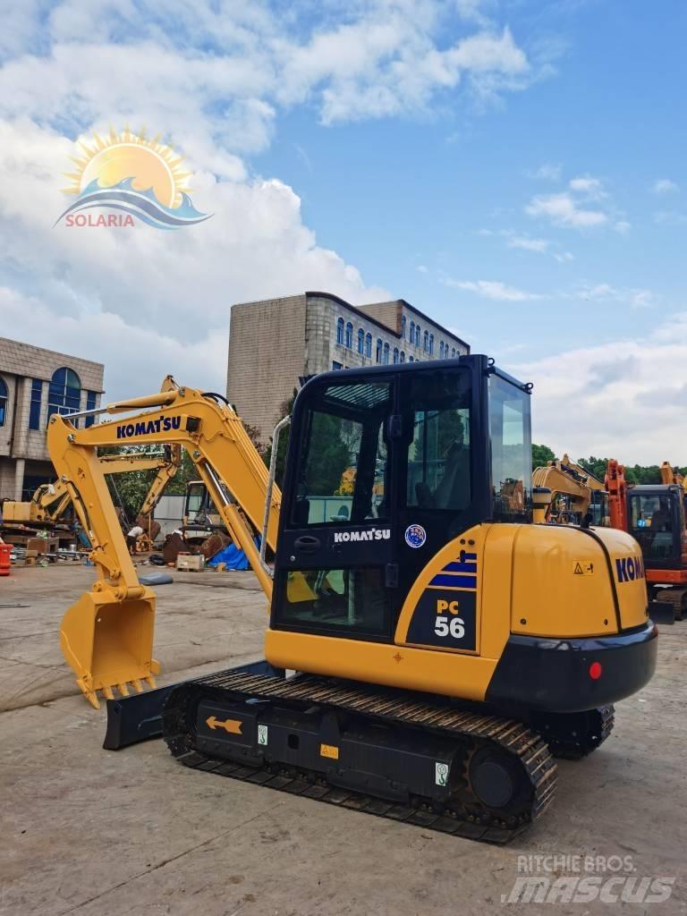Komatsu PC 56-7 小型挖土機/掘鑿機<7t(小型挖掘機)
