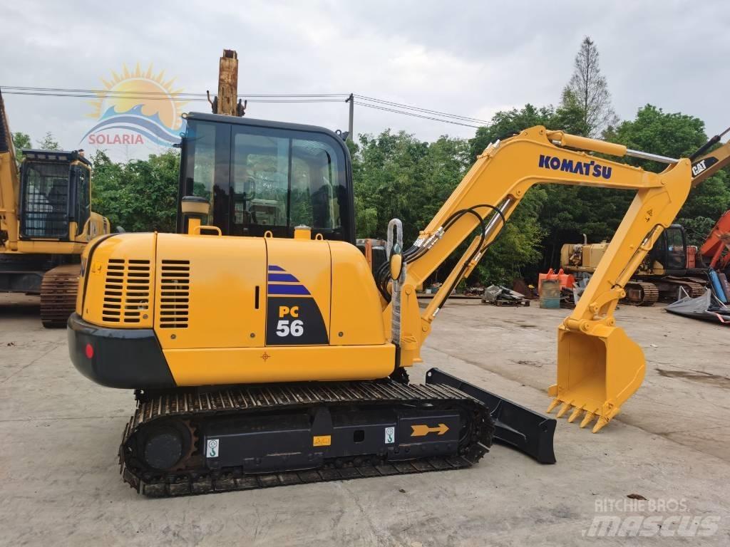 Komatsu PC 56-7 小型挖土機/掘鑿機<7t(小型挖掘機)