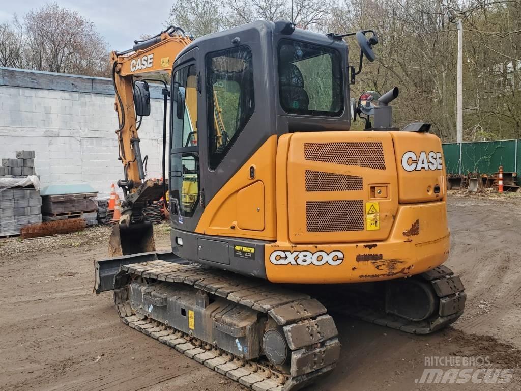 CASE CX 80 C 履帶式 挖土機/掘鑿機/挖掘機