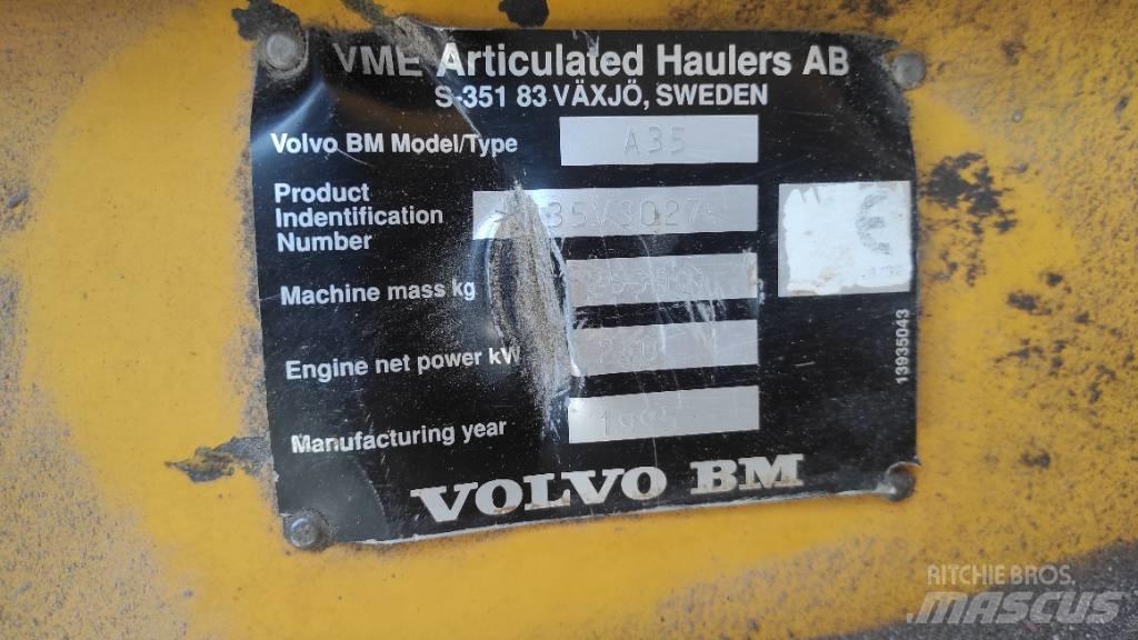 Volvo A 35 鉸接式起吊車