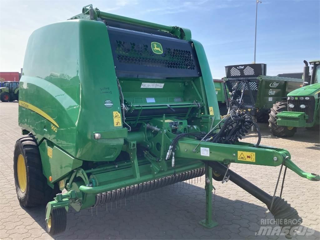 John Deere 990 圓型牧草打包機