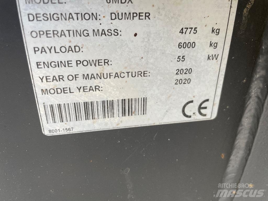 Mecalac 6 MDX 側卸礦車