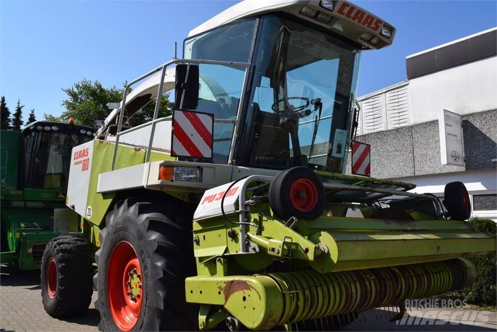 CLAAS Jaguar 860 自走式飼料採集機