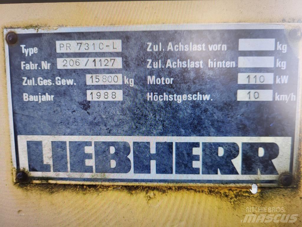 Liebherr PR 731 CL 履帶推土機