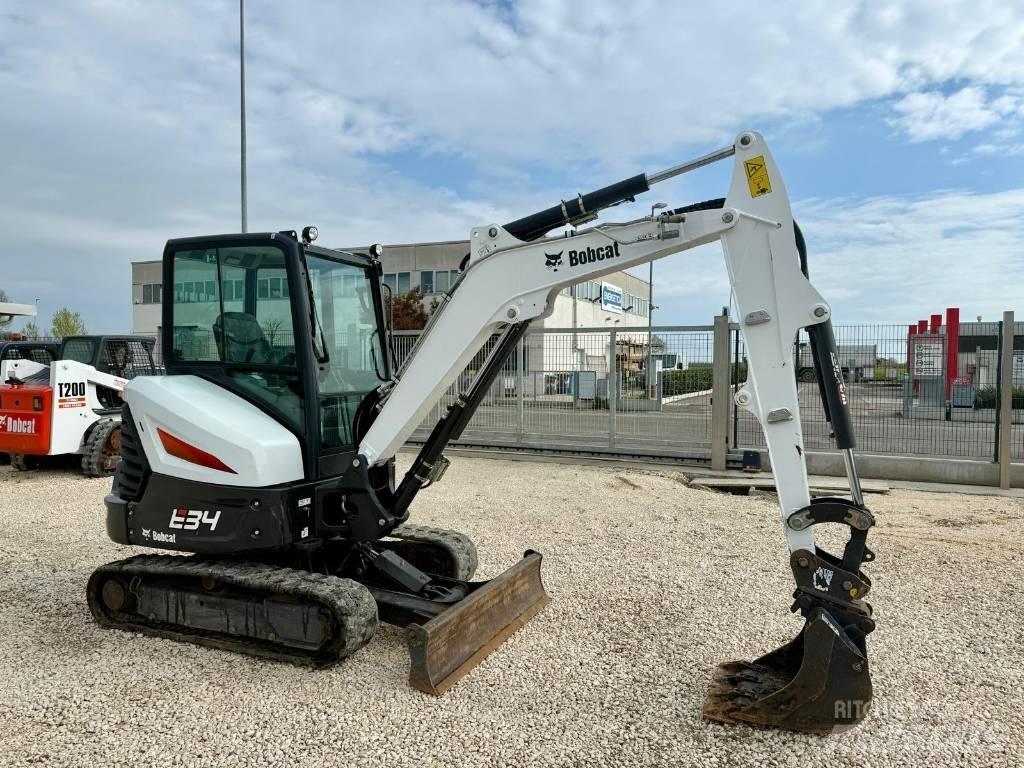 Bobcat E 34 小型挖土機/掘鑿機<7t(小型挖掘機)