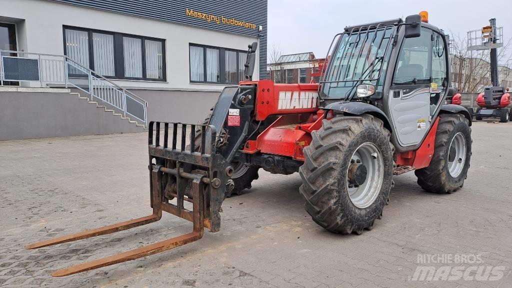 Manitou MT 732 伸縮臂操作車