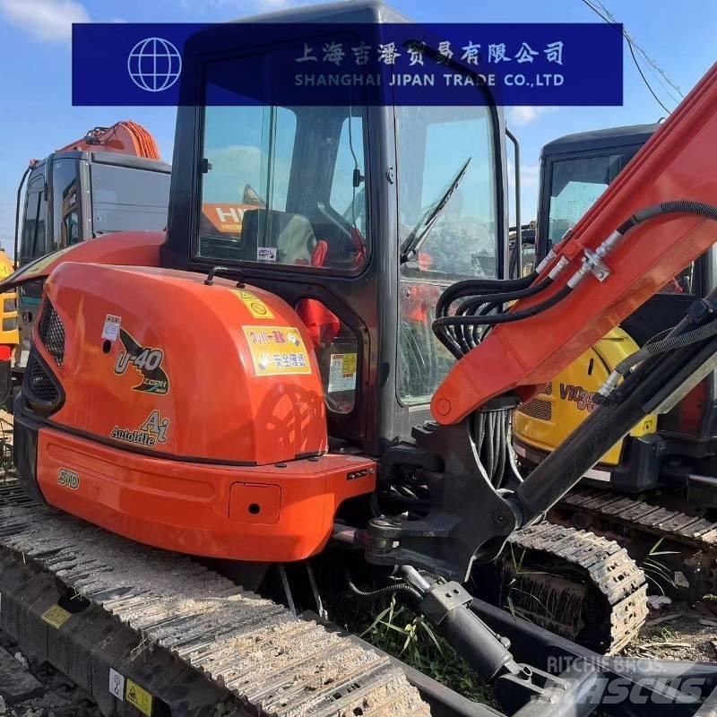 Kubota U 40 小型挖土機/掘鑿機<7t(小型挖掘機)