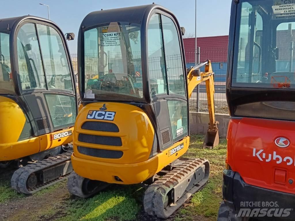 JCB 8018 CTS 小型挖土機/掘鑿機<7t(小型挖掘機)