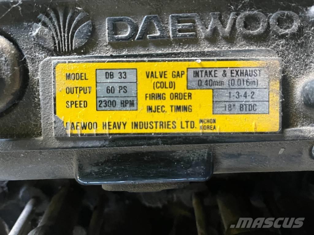Daewoo DB33A E-0059 引擎/發動機