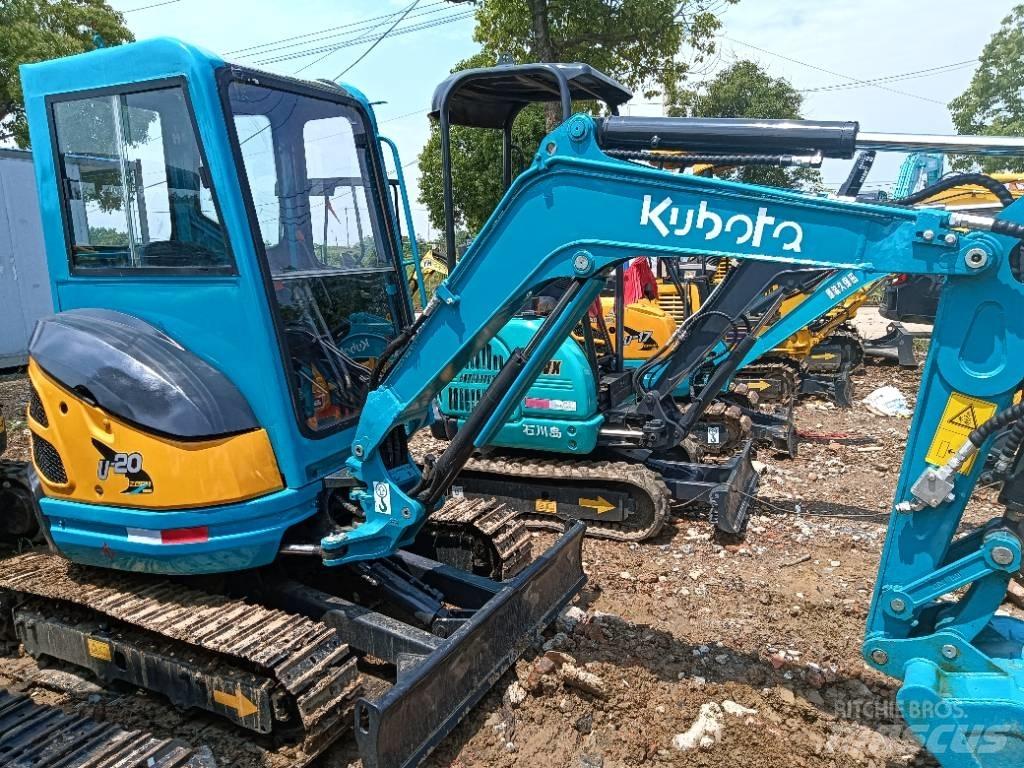 Kubota U 20 小型挖土機/掘鑿機<7t(小型挖掘機)