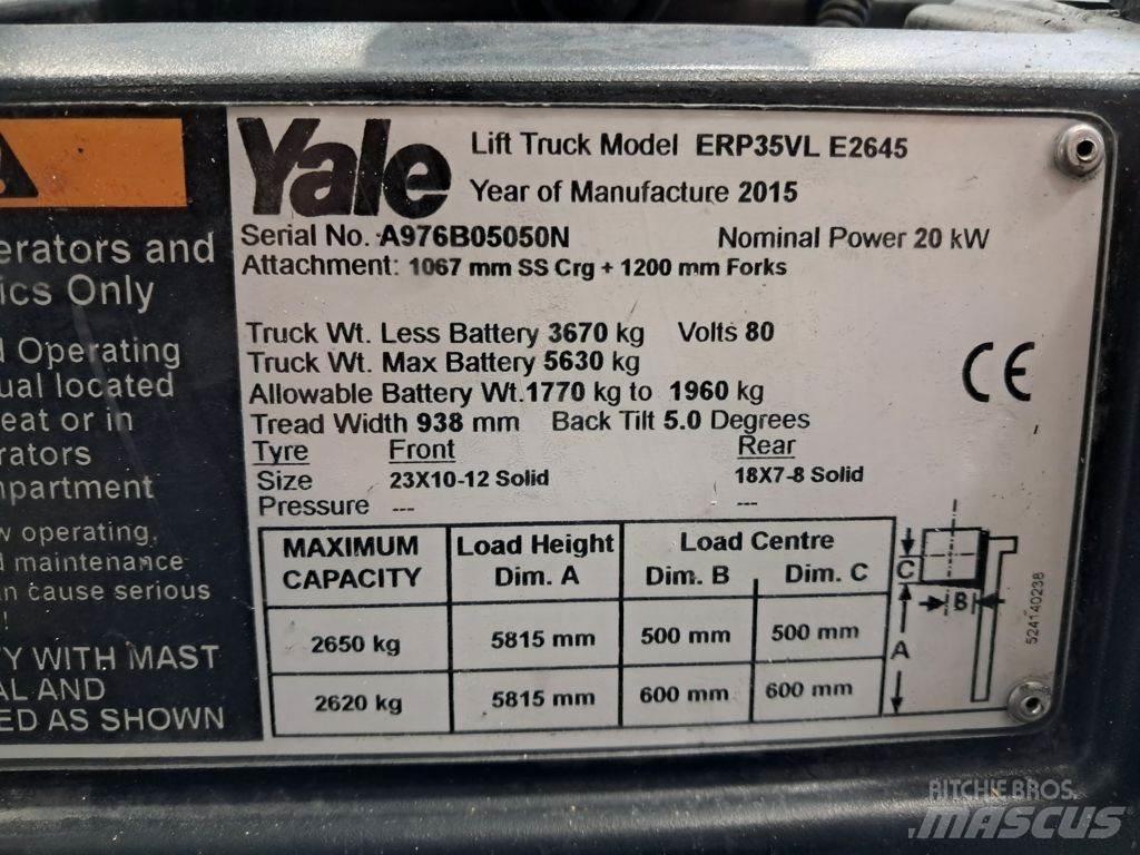 Yale ERP35VL 電動堆高機