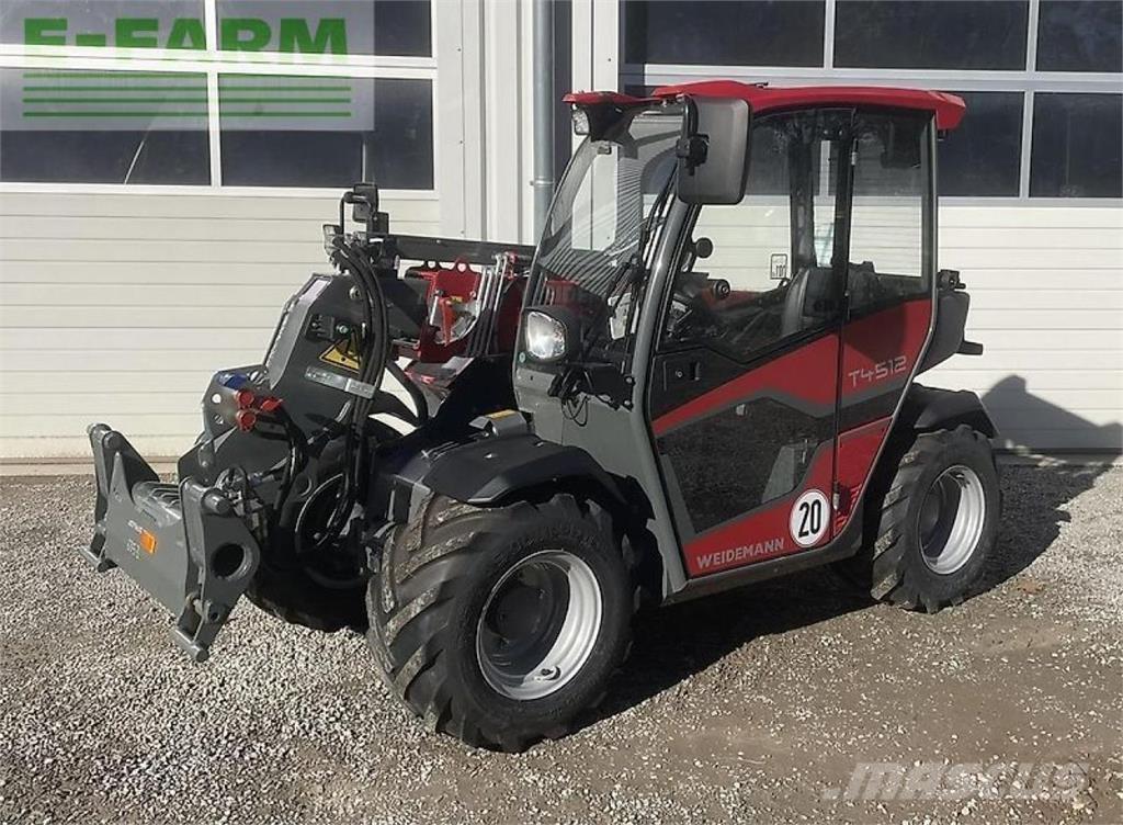 Weidemann t4512 農業用伸縮臂裝載機