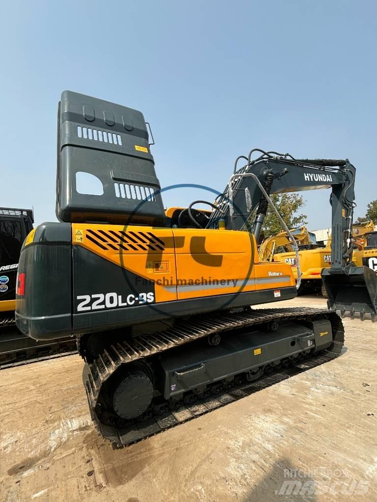 Hyundai 220LC 中型挖土機/掘鑿機/挖掘機 7t-12t
