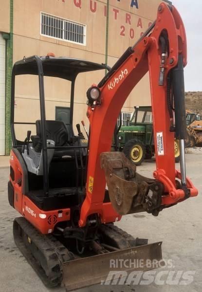 Kubota kx016-4 小型挖土機/掘鑿機<7t(小型挖掘機)