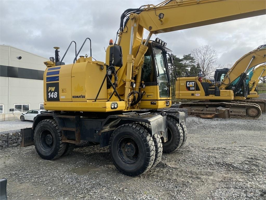 Komatsu PW148-10 旋轉式挖土機/掘鑿機/挖掘機