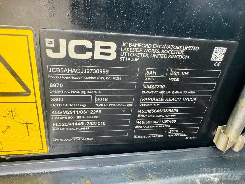 JCB 533-105 伸縮臂操作車