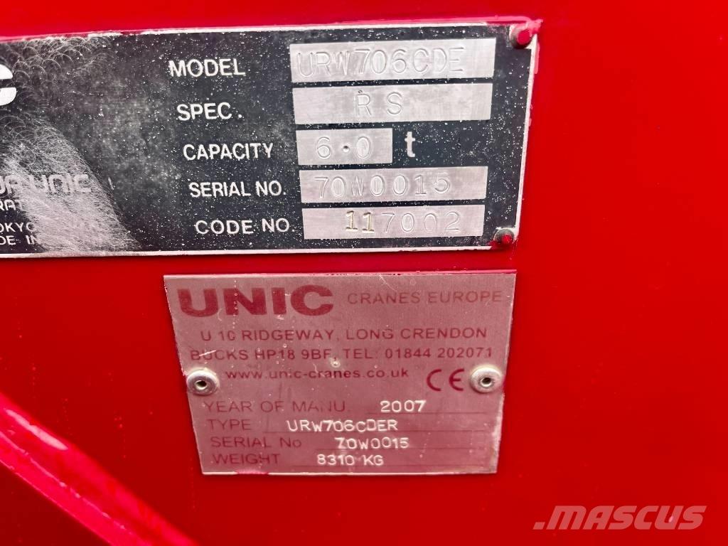 Unic URW 706 小型起重機