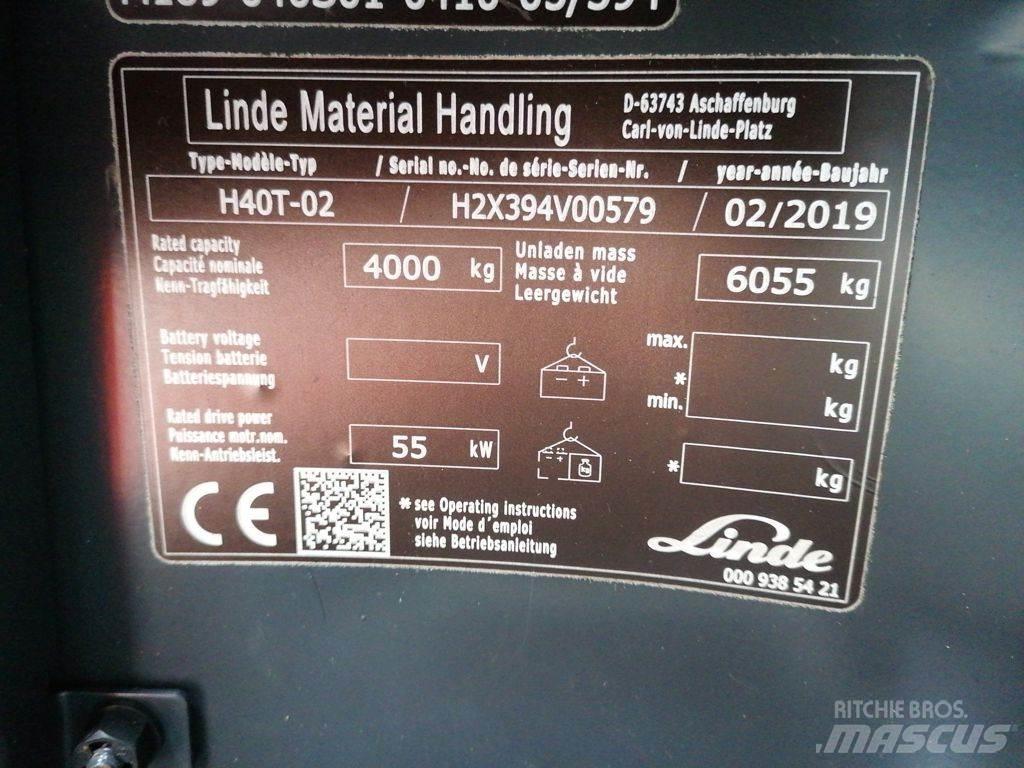 Linde H40T-02 液化石油氣LPG卡車