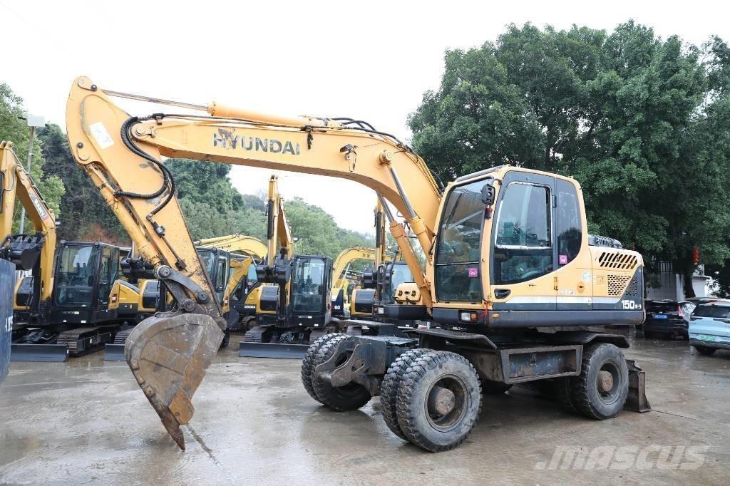 Hyundai 150W-9 旋轉式挖土機/掘鑿機/挖掘機