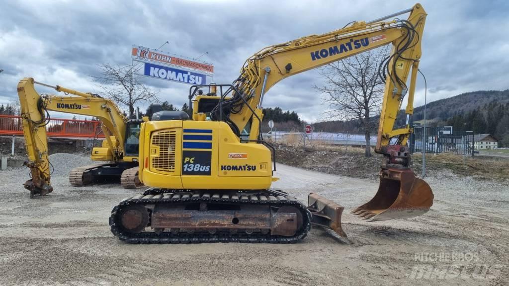 Komatsu PC 138 US-11 履帶式 挖土機/掘鑿機/挖掘機