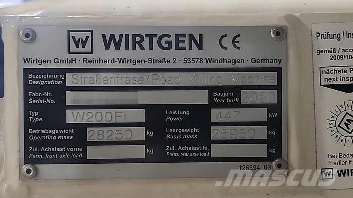 Wirtgen W200Fi 碎石混凝土機械