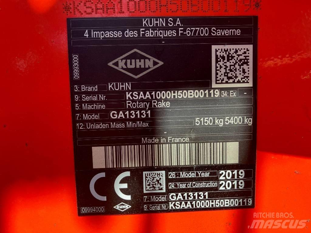 Kuhn GA 13131 堆草機