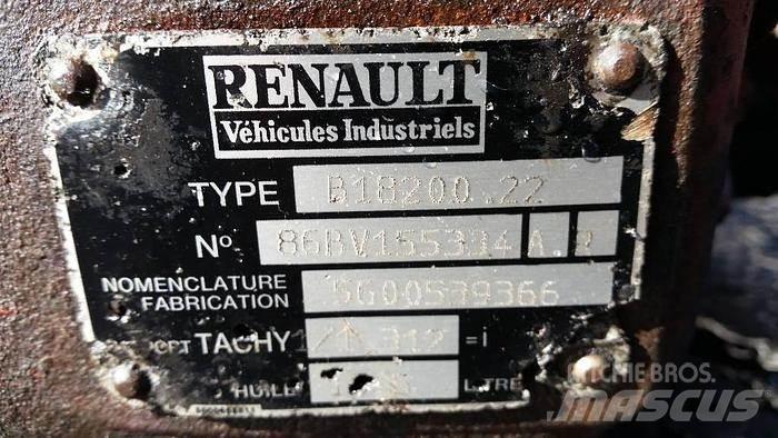 Renault B18200.22 其他組件